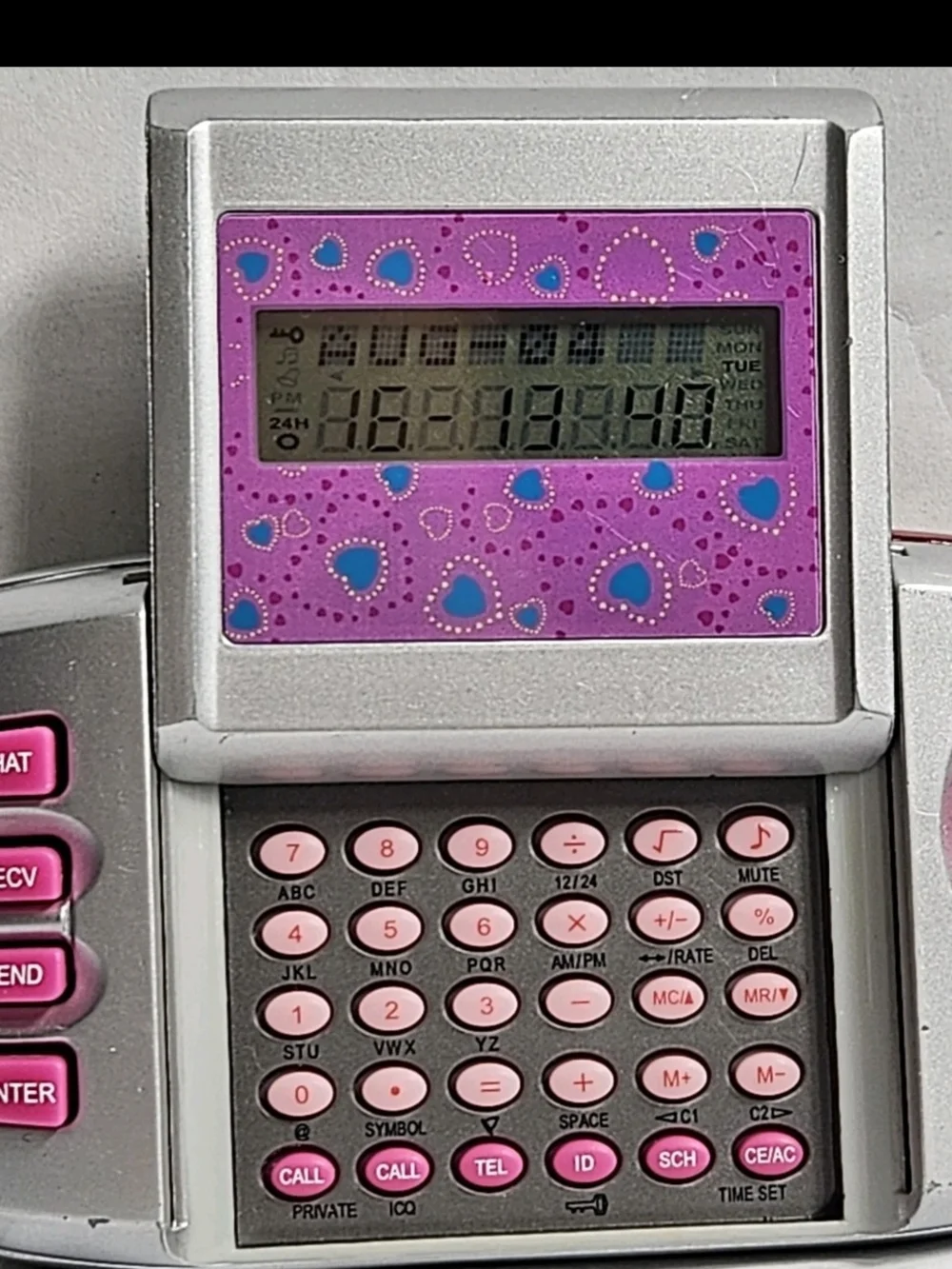 Vintage Cyber Gear SMS Sliding Text Messaging Toy Works Great! Y2K